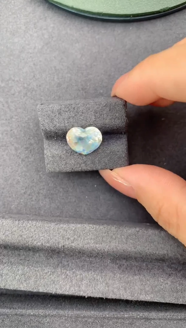 月光石裸石5.1ct月光石   定制   FG