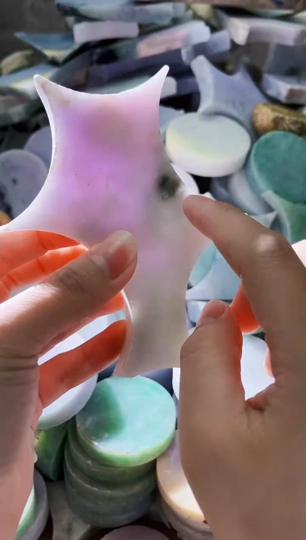 配石翡翠天然翡翠A货 南 687