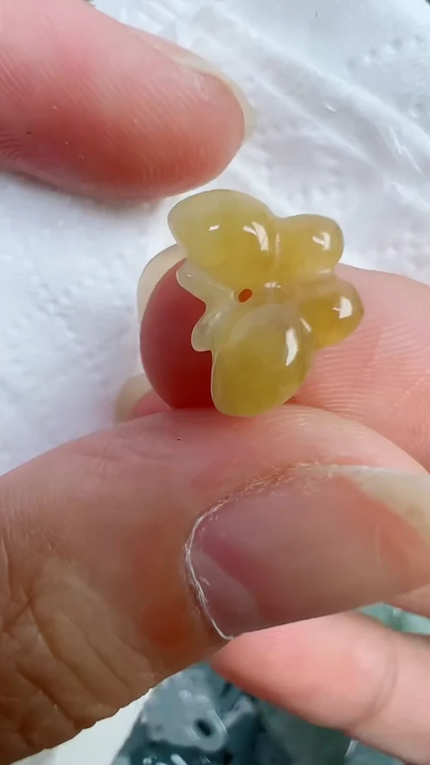 散珠翡翠90号链接，A货翡翠