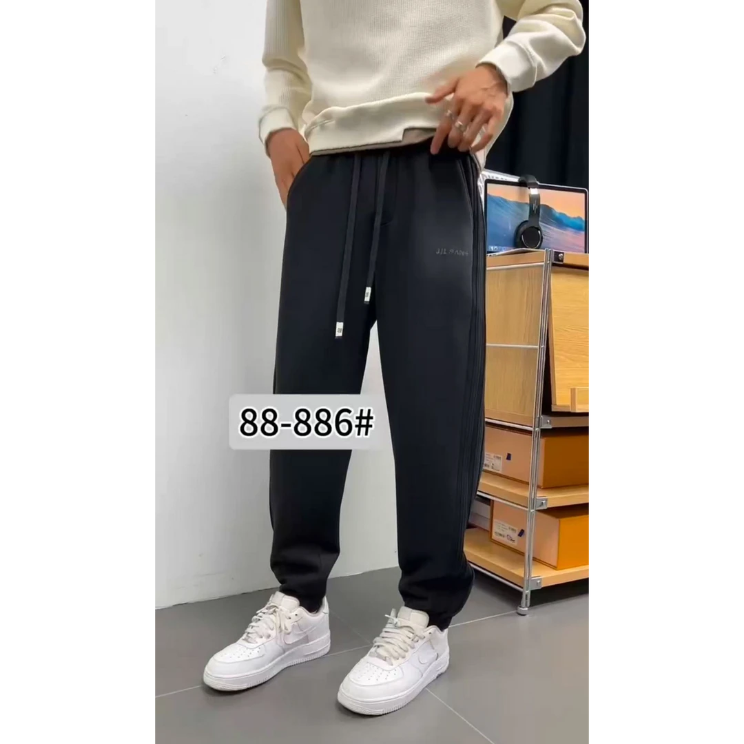 玲家精选886款号男士加绒休闲裤