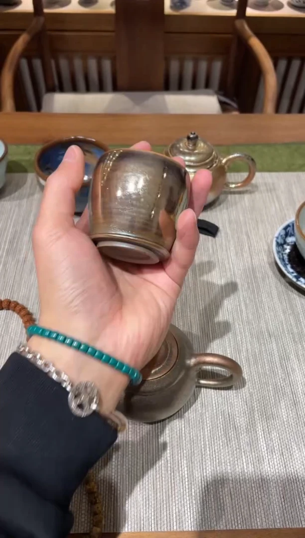 【闪购商品】杯吴金维柴烧手握杯