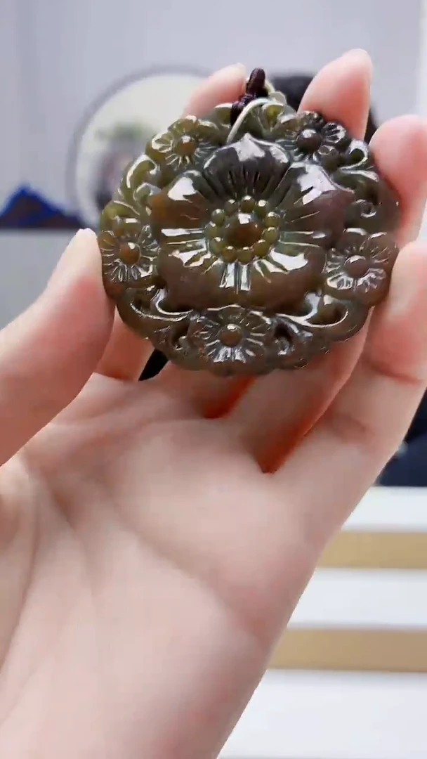 颈饰未镶嵌翡翠5060zm-JJ挂件4