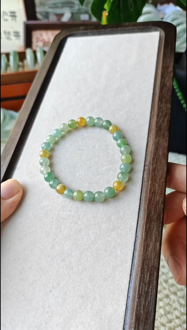 未镶嵌手串翡翠翡翠手串未镶嵌