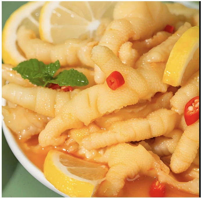 【买一斤送一斤】柠檬酸辣无骨鸡爪留筋有嚼劲网红休闲解馋小零食