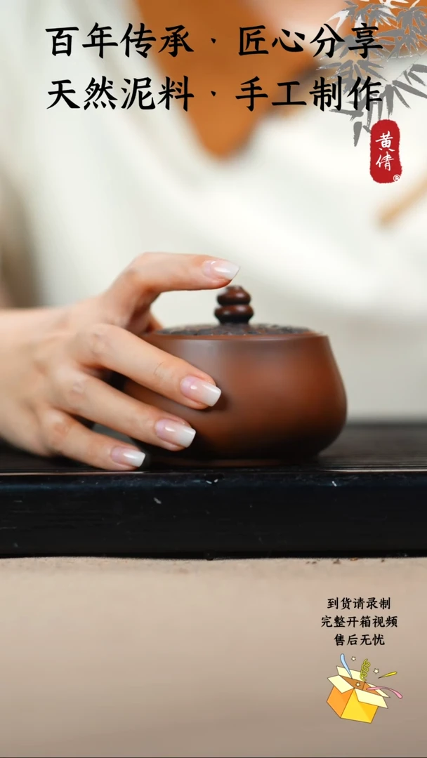 壶黄倩建水紫陶17