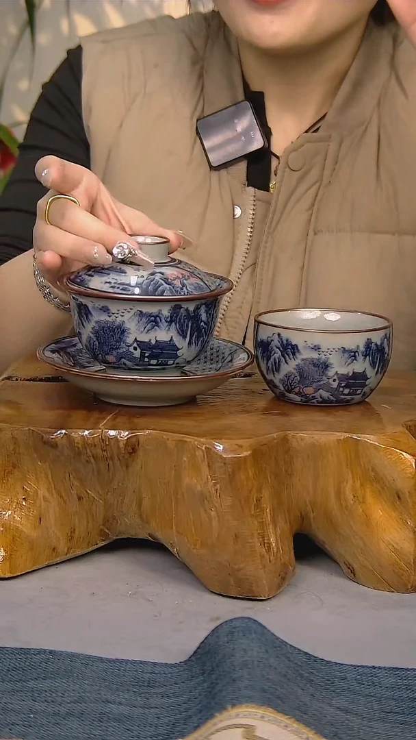 【闪购商品】2件套陶瓷茶具家用简装系列