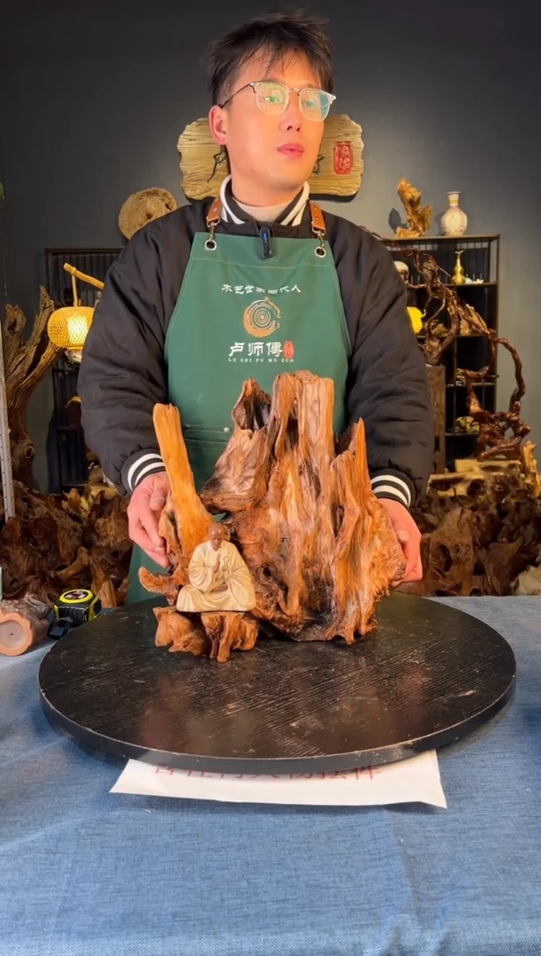 木卢师傅根艺作品（不包含人物摆件）