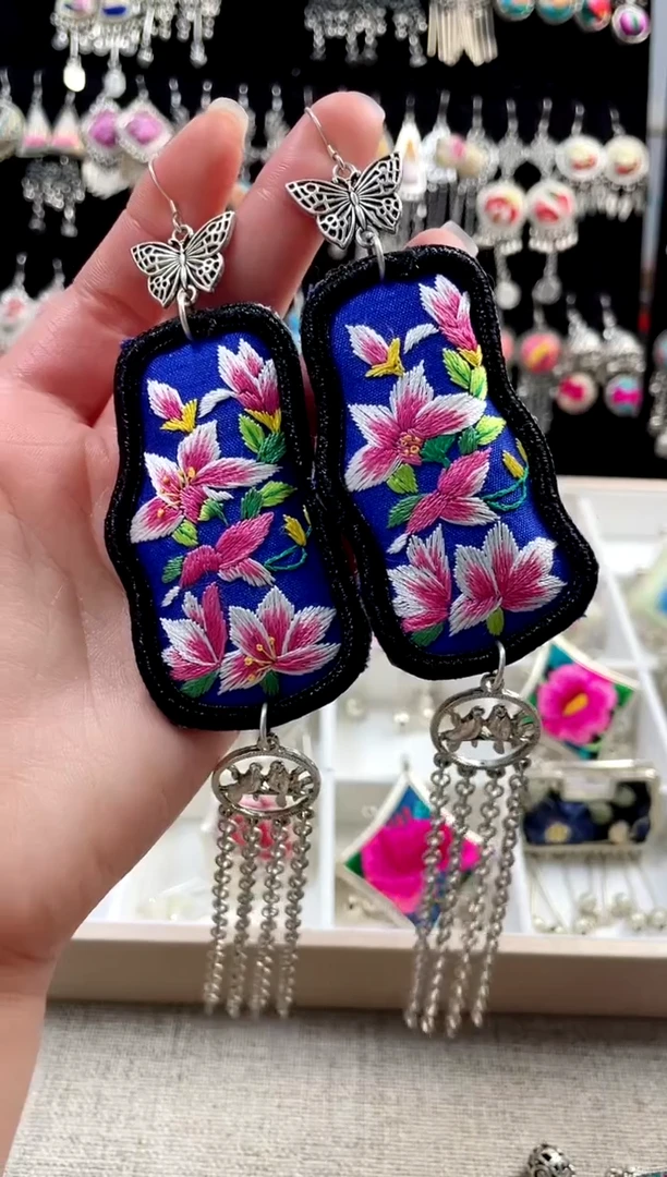 【闪购商品】织绣非遗刺绣饰品