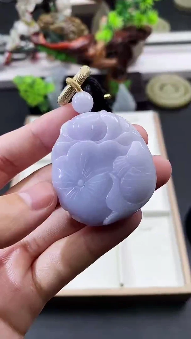 颈饰未镶嵌翡翠天然缅甸A货翡翠