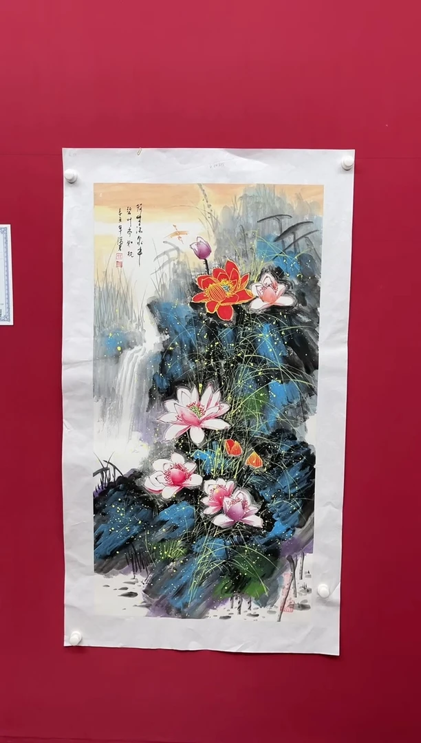 【闪购商品】国画吴-金书原作山水/无框/W不带书