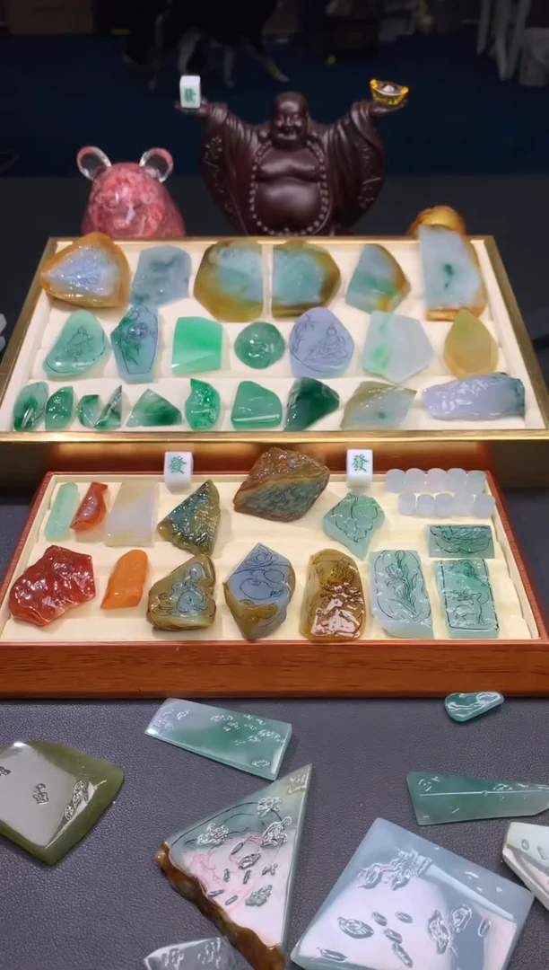 未镶嵌定制翡翠天然翡翠裸石