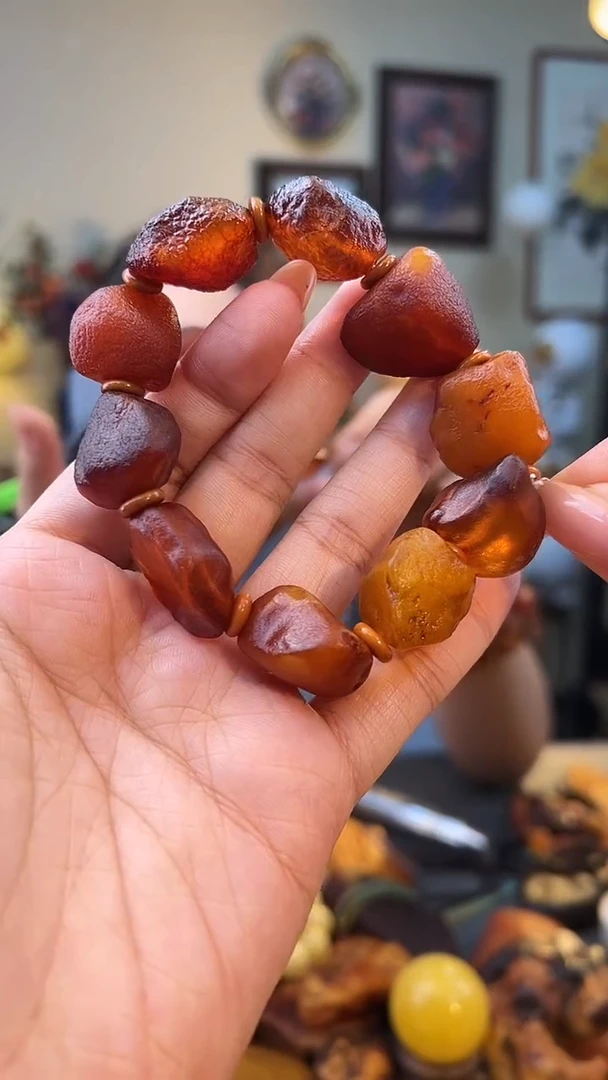 手串琥珀未镶嵌手串
