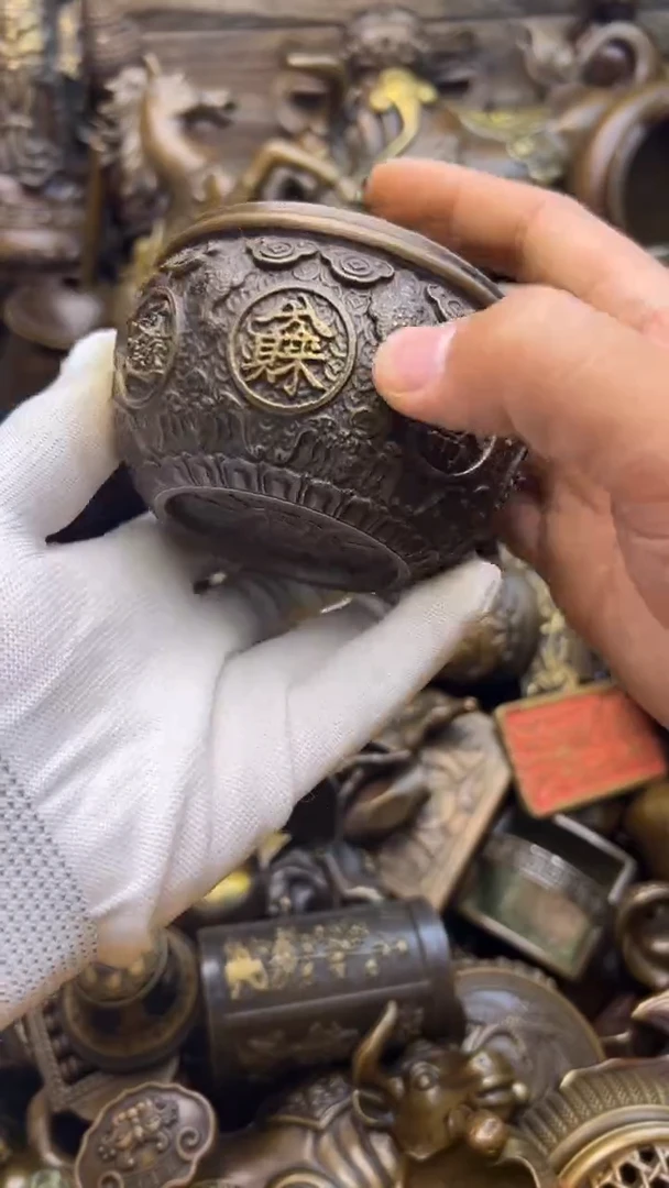 精美铜器，点击下单