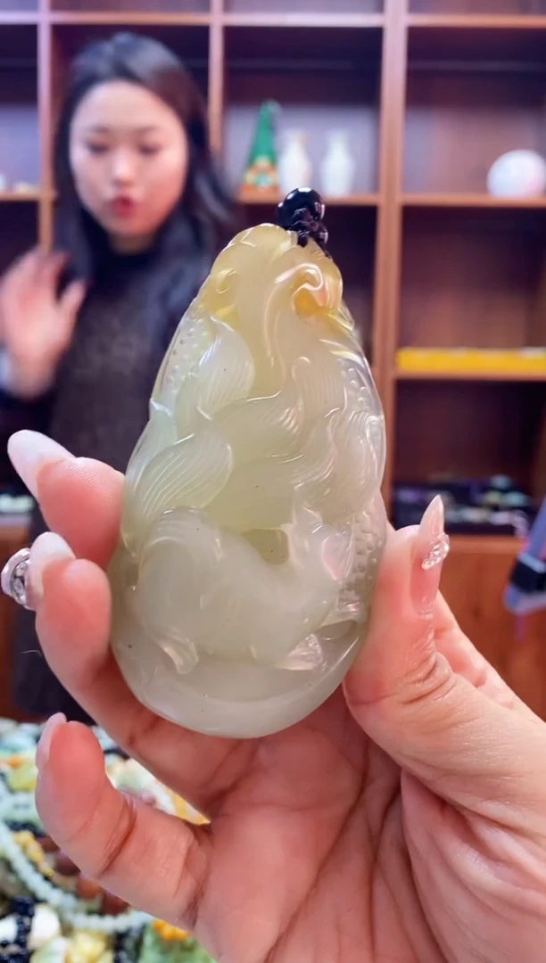 未镶嵌蛇纹石玉手把