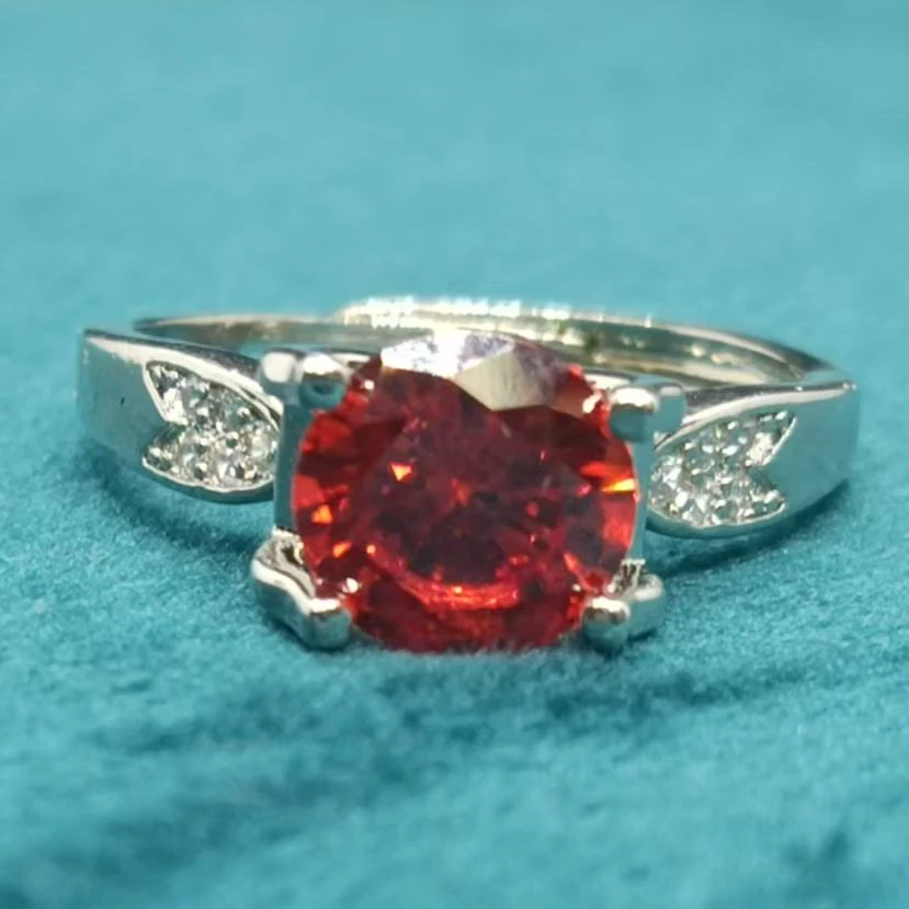 【南非库里南】NFKLN   红色四爪牛头戒指 513