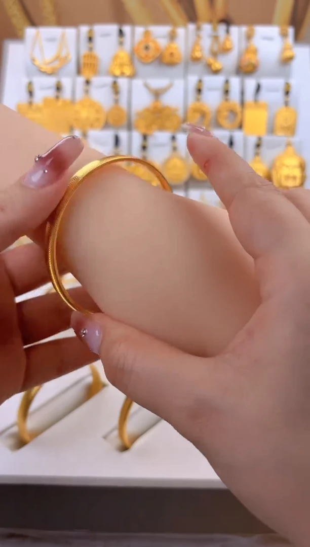 无足银猫眼手镯  总重21g外2.3g