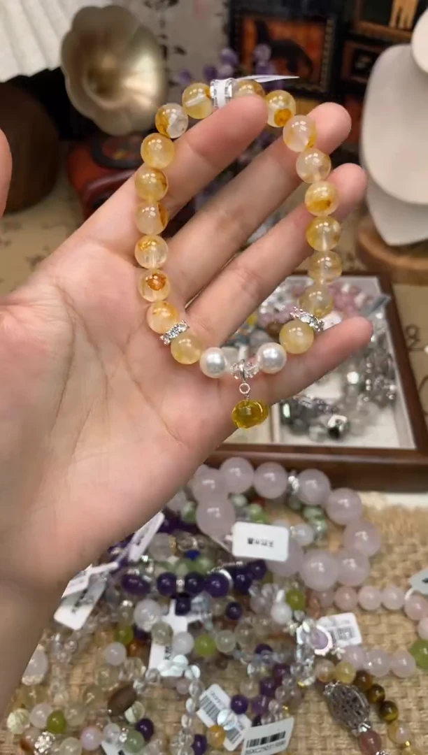 水晶手链未镶嵌108