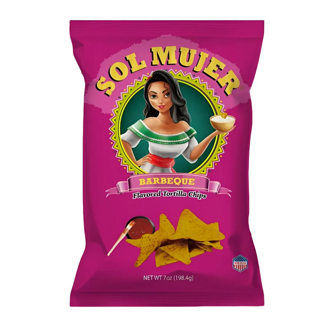 墨西哥少女玉米片（烧烤味198.4g）解馋零食