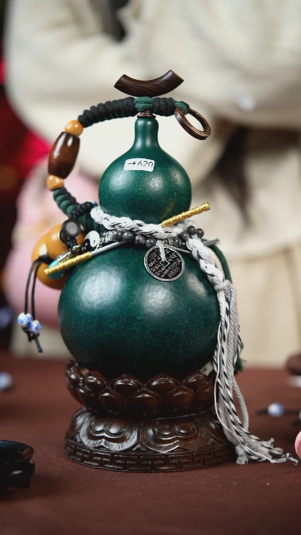 【闪购商品】620号500ml左右的非遗漆器酒葫芦