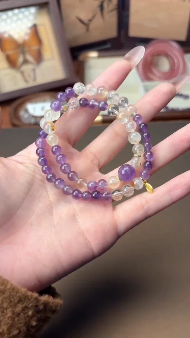 未镶嵌手串水晶1