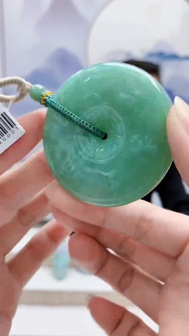 未镶嵌定制翡翠4957ry-毛货挂件33