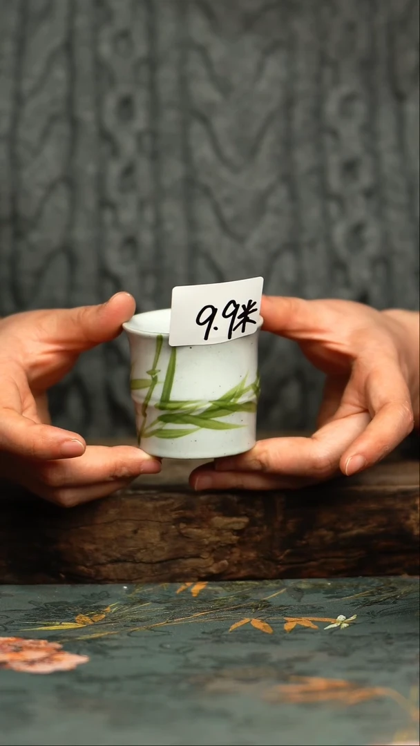 【闪购商品】杯 釉下彩手工手绘同款陶器