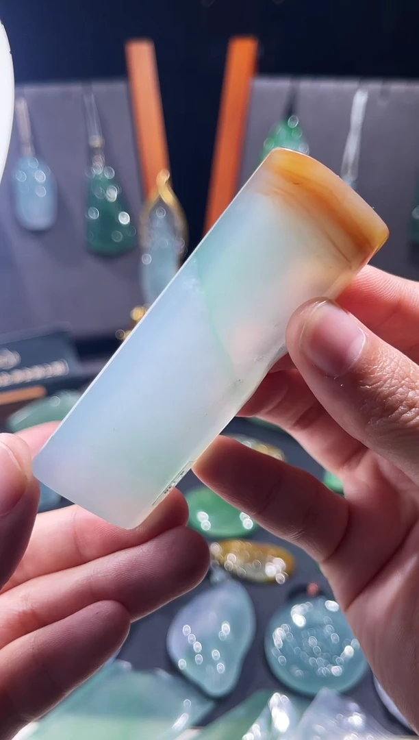 未镶嵌定制翡翠佳佳翡翠毛料定制包工包料13.8w