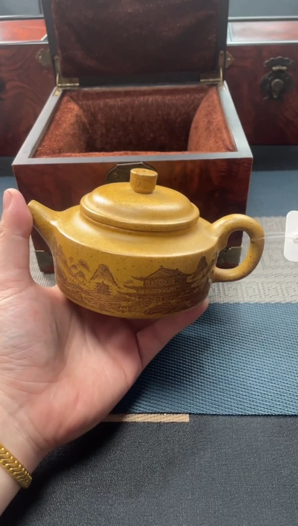 茶壶紫砂59 宜兴原矿紫砂