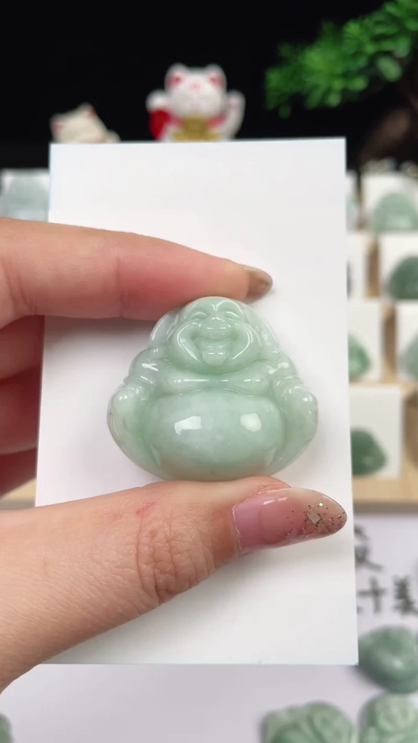 【闪购商品】翡翠颈饰未镶嵌佛公