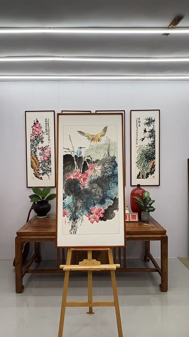 国画阿里丁 120*60 和至乾坤