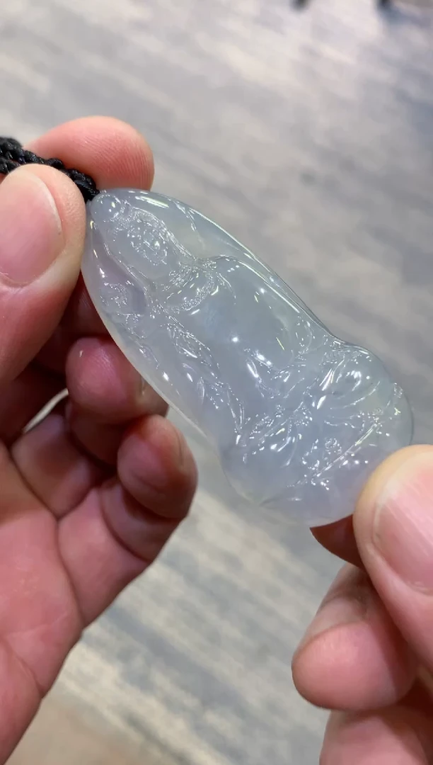 颈饰未镶嵌翡翠天然A货翡翠
