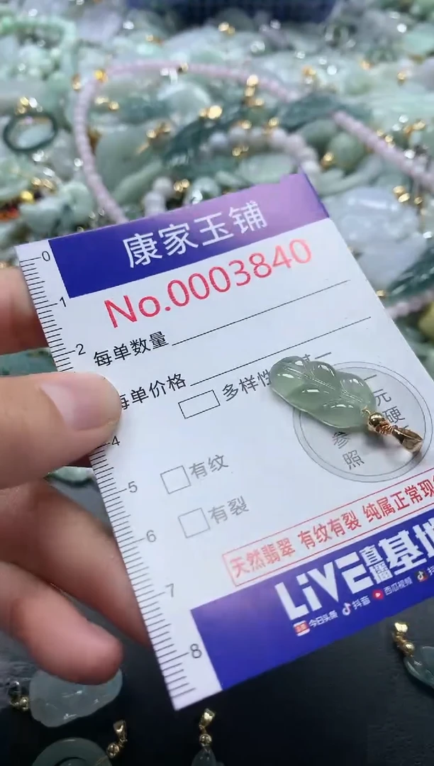 颈饰未镶嵌翡翠3840