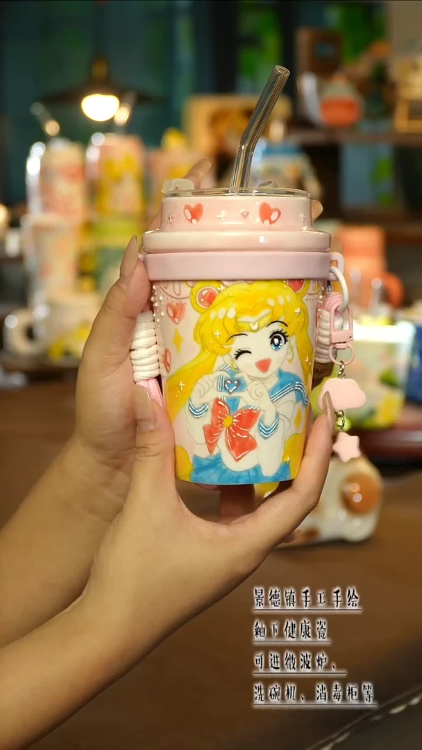 景德镇陶瓷手工手绘&A381