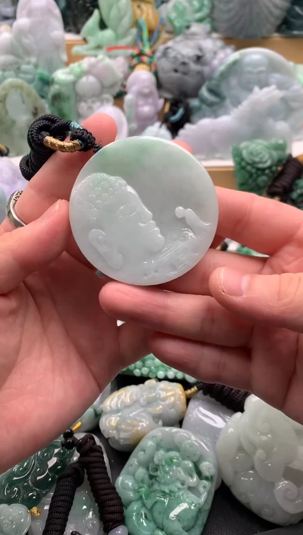 吊坠(不含链)未镶嵌翡翠1