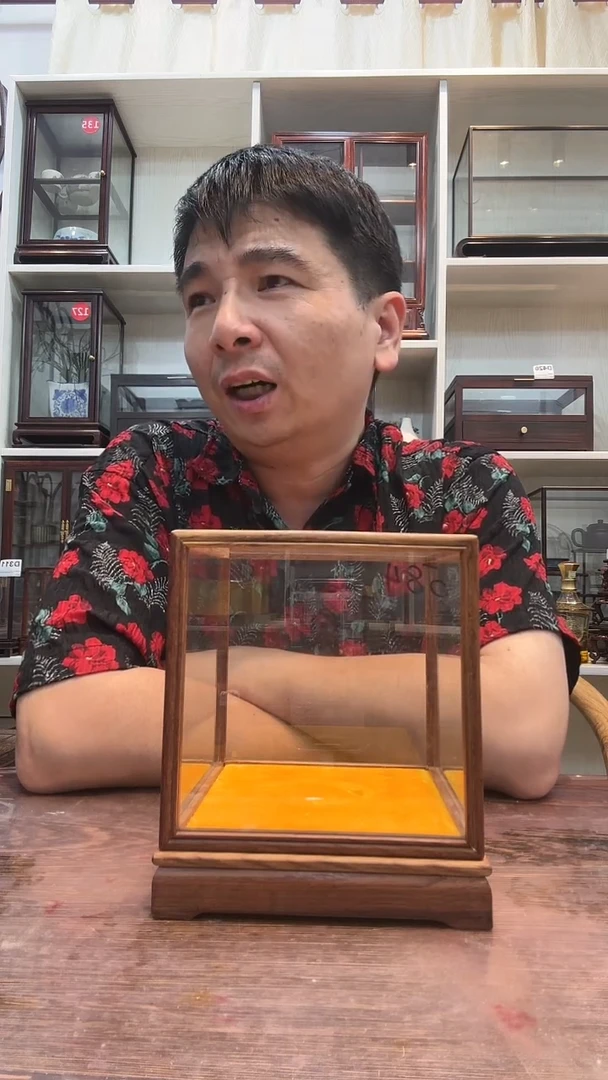 红酸枝木类@***腾玻璃罩584