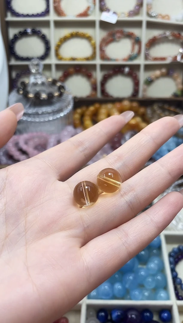 水晶手链未镶嵌 雪儿12黄水