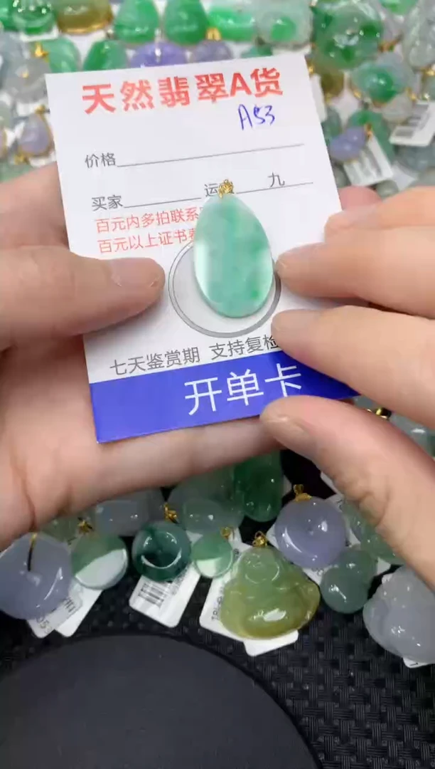 【闪购商品】翡翠颈饰18K金镶嵌111111111111