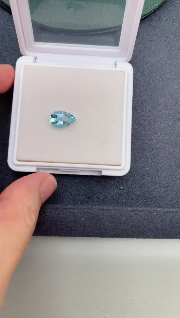 海蓝宝石裸石未镶嵌2.4ct海蓝宝