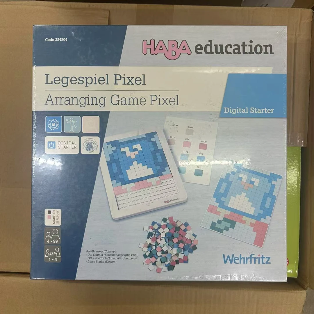 haba 208658 益智桌游-排列像素游戏