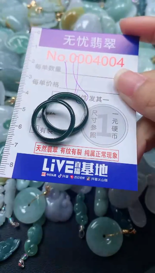 颈饰未镶嵌翡翠4004