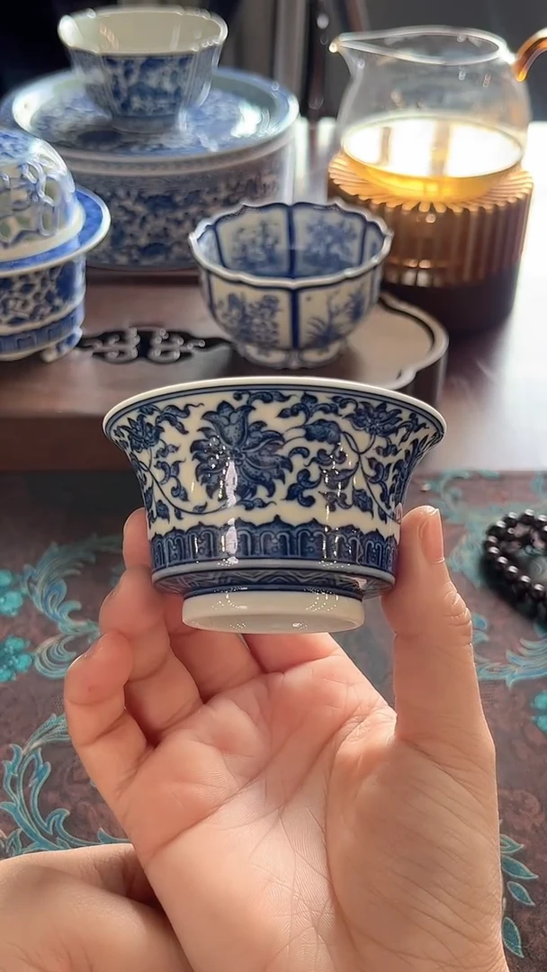 艺*镹曰陶手工手绘制作茶具