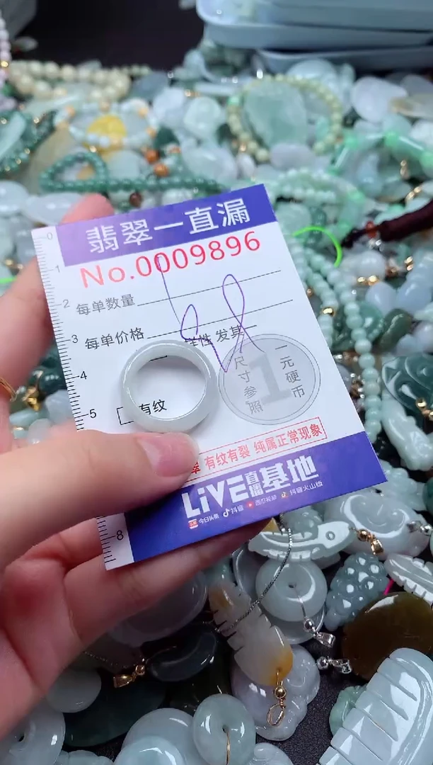 翡翠未镶嵌吊坠(不含链)9896