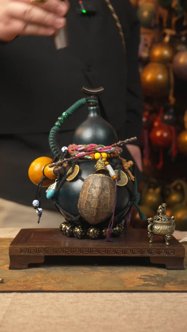 【闪购商品】242大漆葫芦一物一拍记葫堂出品