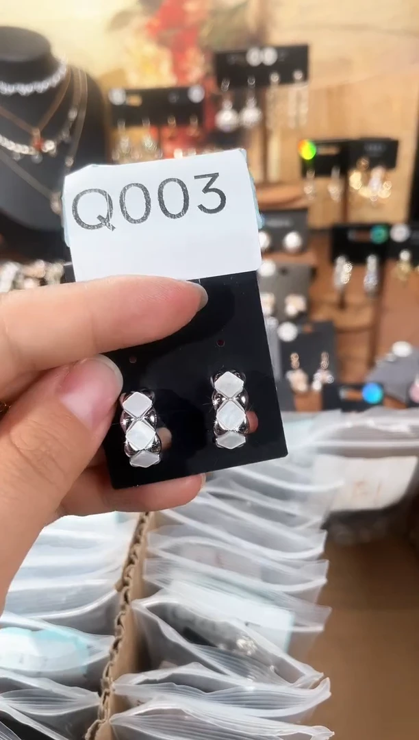 合金925银锆石Q003