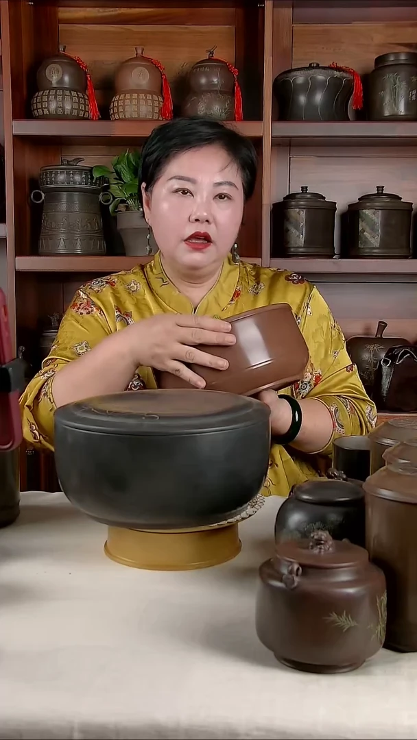 坭兴陶海量罐手工罐