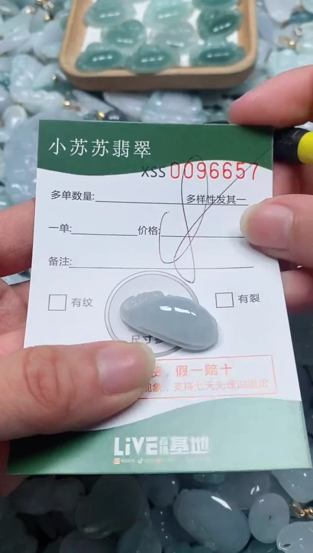 【闪购商品】翡翠颈饰未镶嵌闪购商品0096657