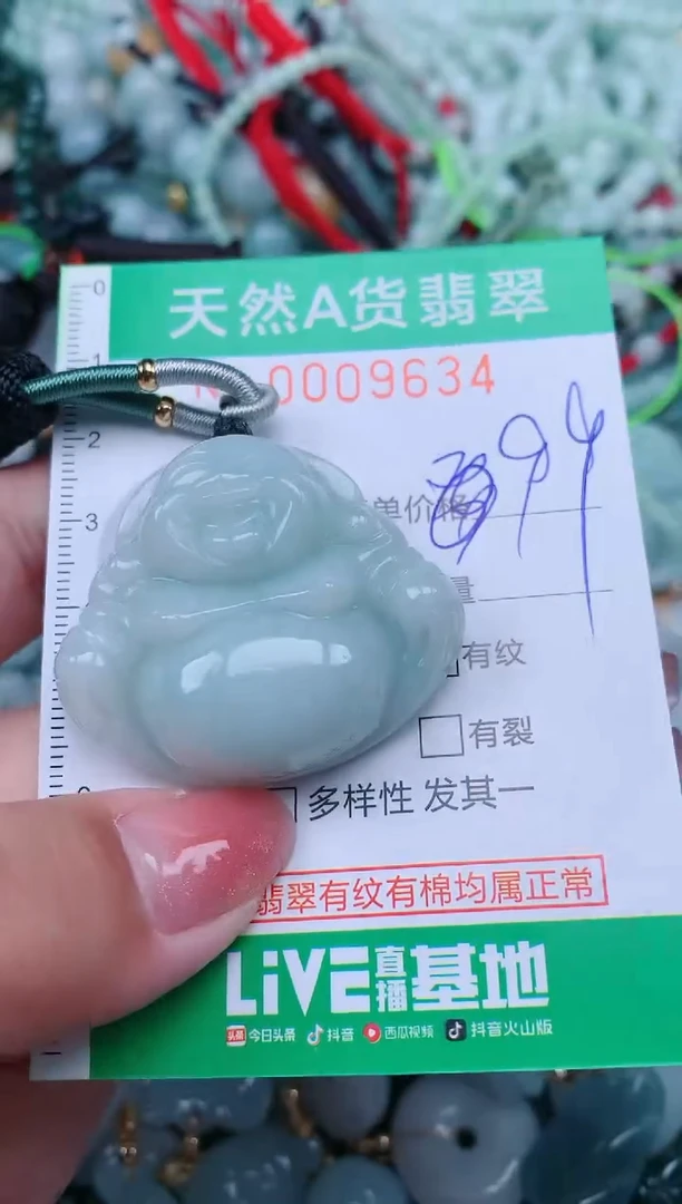 【闪购商品】翡翠颈饰未镶嵌.0009634