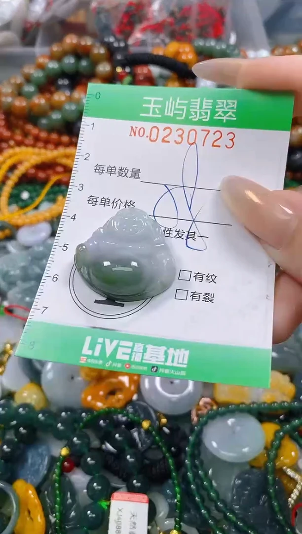 颈饰未镶嵌翡翠闪购0230723
