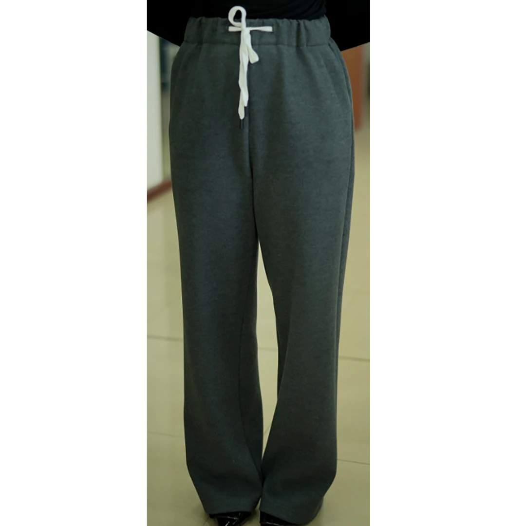 梦里人简约时尚百搭休闲长裤8439