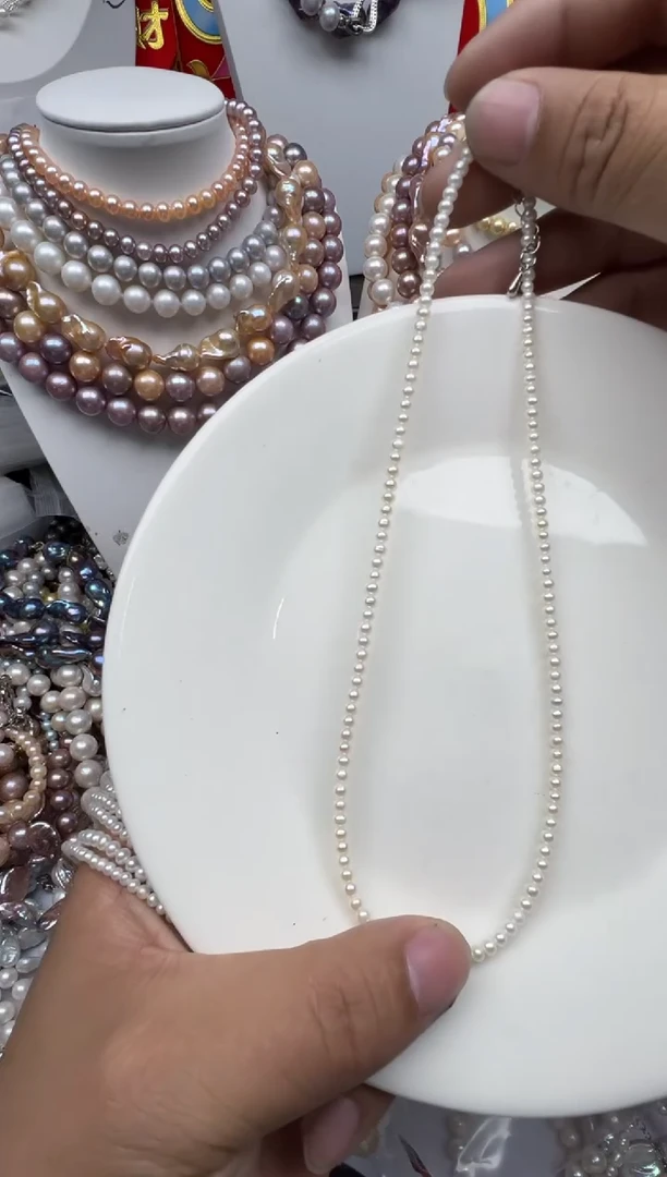 【闪购商品】淡水珍珠颈饰未镶嵌1